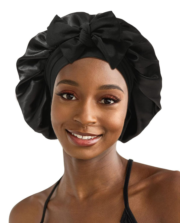 1Pcs 2 Layered Hair Bonnet for Women