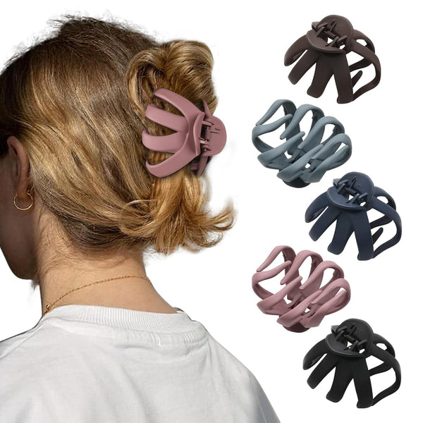 5PCS Large Octopus Hair Claw Clip